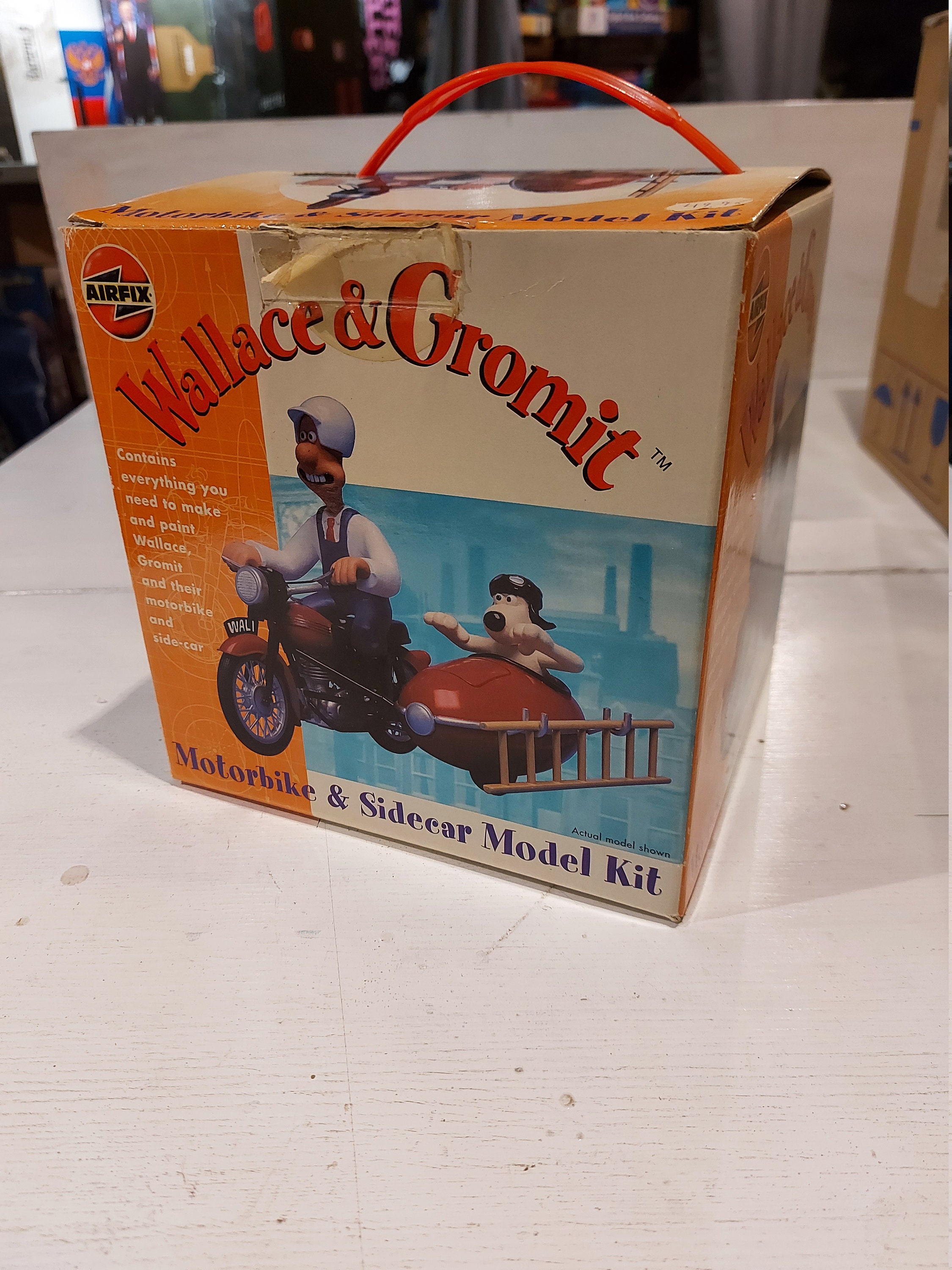 Wallace & Gromit Airfix Model Kit Motorbike Sidecar Very Etsy Australia