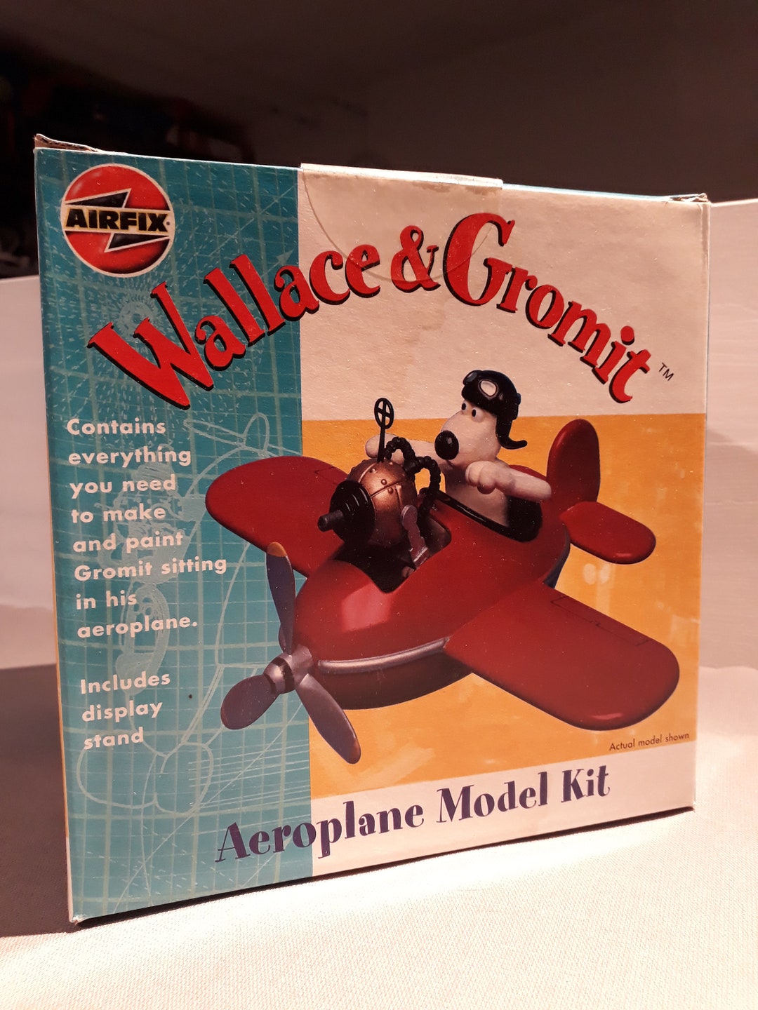 Wallace & Gromit a Close Shave Airplane Model Kit Etsy