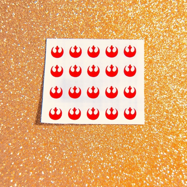 Rebel Alliance Nail Decals