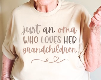Oma Shirt, Oma Gifts, Gifts for Oma, Oma Tshirt, Oma T Shirt, Oma T-shirt, Pregnancy Announcement, New Oma, Oma Birthday, Oma Mother's Day