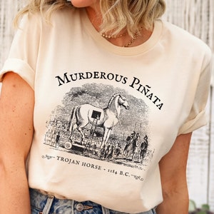 History Teacher Shirt, History Buff Gift, Funny History Shirt, History Teacher Gift, History Lover Gift, Trojan Horse Shirt, Greek Mythology
