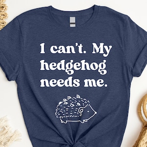 Hedgehog Shirt, Hedgehog Gift, Funny Hedgehog Tshirt, Cute Hedgehog T shirt, Hedgehog Owner Gift, Hedgehog Lover Gift, Pet Hedgehog Gift