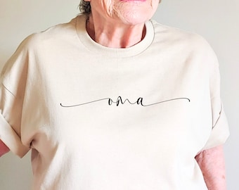 Oma Shirt, Oma Gifts, Gifts for Oma, Oma Tshirt, Oma T Shirt, Oma T-shirt, Pregnancy Announcement, New Oma, Oma Birthday, Oma Mother's Day