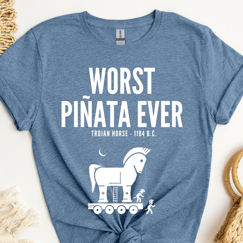 History Teacher Shirt, Worst Piñata Ever Shirt, Trojan Horse Shirt, Trojan War, Greek Mythology Lover Gift, Funny Ancient History Shirt Bild 6