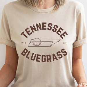 Bluegrass Shirt, Tennessee Bluegrass Shirt, Tennessee Bluegrass Festival Shirt, Tennessee Bluegrass Concert Shirt, Tennessee Bluegrass Music