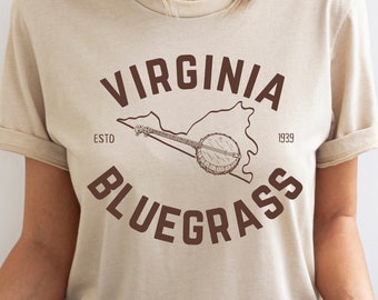 Bluegrass Shirt, Virginia Bluegrass Shirt, Virginia Bluegrass