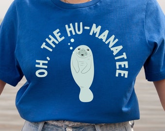 Manatee Shirt, Manatee Gifts, Manatee T Shirt, Manatee Tshirt, Funny Manatee Tee, Save the Manatee Conservation Shirt, Marine Biology Gift