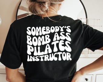 Pilates Instructor Shirt, Pilates Instructor Gift, Pilates Teacher Gift, Pilates Shirt, Gift for Pilates Trainer, Pilates Gym Owner Gift