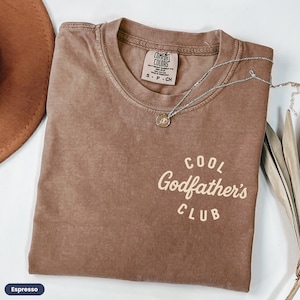 Godfather Shirt, Godfather Gift, Cool Godfathers Club Shirt, Funny Godfather T-Shirt, Godfather To Be Gift, Gift For Godfather From Nephew