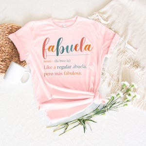 Camiseta de abuela, Regalo para abuela, Regalo para abuelita, Camiseta para abuelita, Regalos para abuela, Regalo para abuela mexicana, Día de la Madre, Cumpleaños, Navidad imagen 5