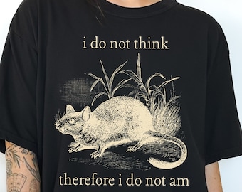 Rat Shirt, Funny Rat Shirt, Rat Tshirt, Rat Mom Gift, Rat Lover Gift, Rat Pet Owner, Creepy Cute Gothic Weirdcore Meme Shirts that Go Hard
