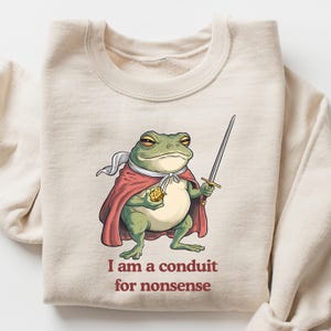 RPG Sweatshirt, RPG Gift, Frog Sweatshirt, Dice Sweatshirt, Fantasy Sweatshirt, Tabletop Gaming Sweatshirt, Nerdy Gift, Gamer Gift