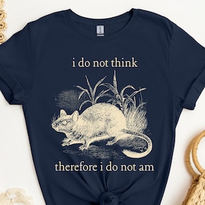 Rat Shirt, Funny Rat Shirt, Rat Tshirt, Rat Mom Gift, Rat Lover Gift, Rat Pet Owner, Creepy Cute Gothic Weirdcore Meme Shirts that Go Hard image 5