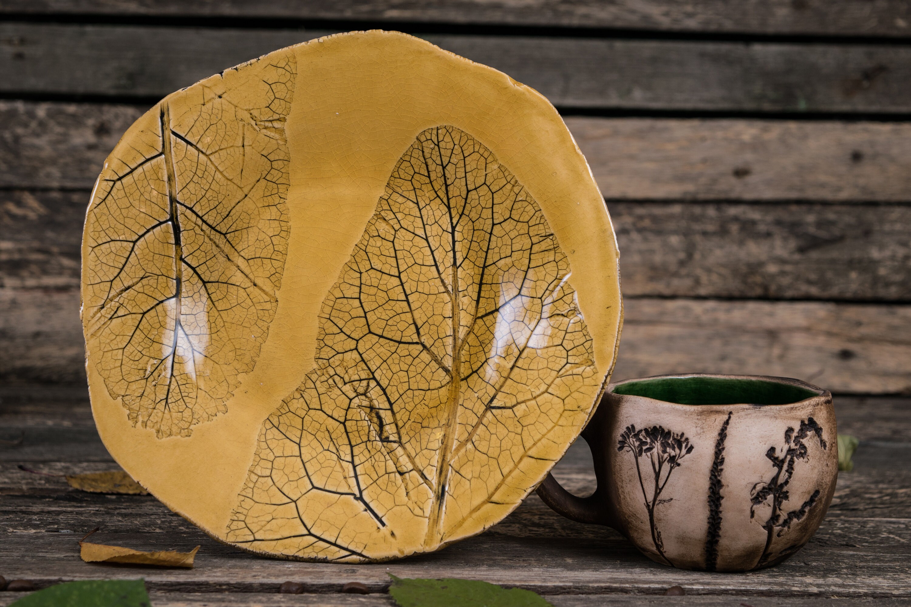 Handmade Mug and Plate Set Ceramic Mug Ceramic Plate Etsy