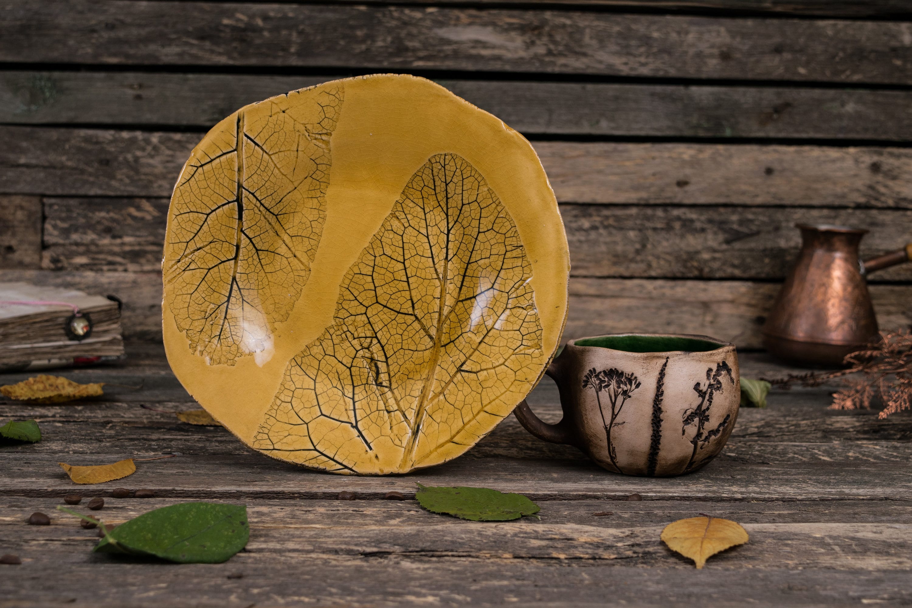 Handmade Mug and Plate Set Ceramic Mug Ceramic Plate Etsy