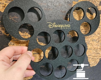 Mickey Mouse Disneyland Paris Coin / Medallion Display Holder for 16 coins / medallions - Customisable