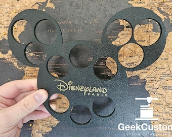 Mickey Mouse Disneyland Paris Medallion Holder STL (Digital Download)