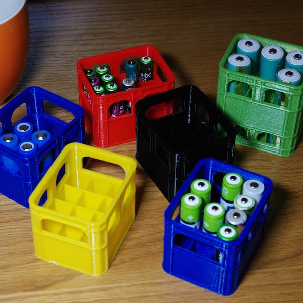 3d prited beer crate shaped battery holder! Quick dispatch. Free delivery in UK