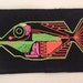 BIG UV Babel Fish Custom Embroidered Patch - Etsy