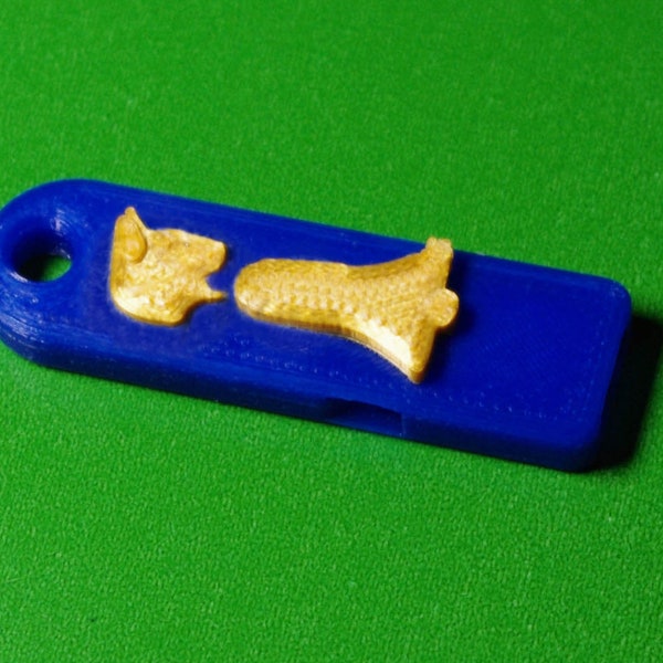 Very Loud 3d printed cat megaphone keychain whistle. Quick UK dispatch. Various Colours