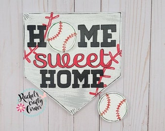 Baseball Softball Home Plate Sign