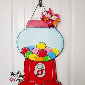 Bubble Gum Machine Sign