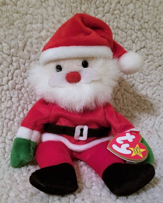 Ty Beanie Baby Holiday 1998 Santa | Etsy