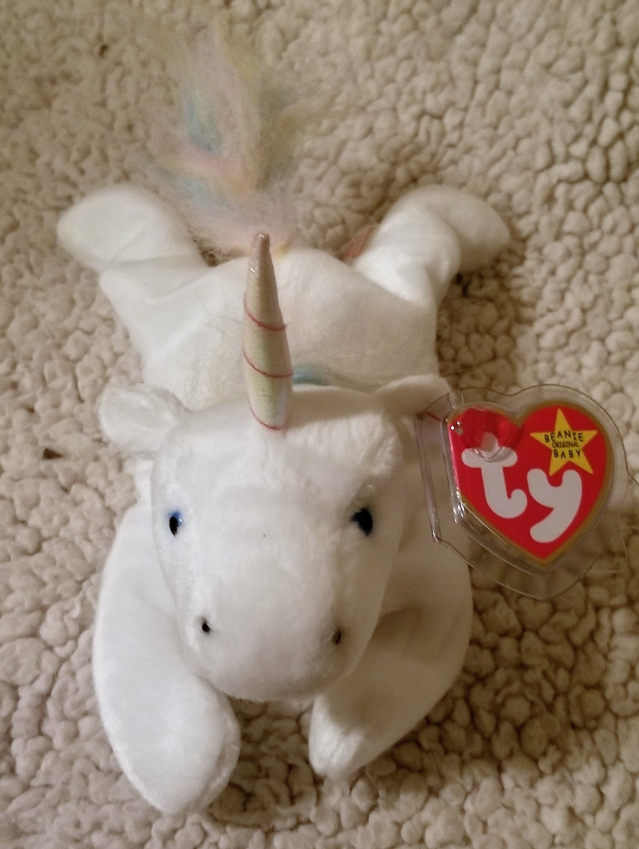 Ty Beanie Baby 1994 Mystic the Unicorn retired Etsy