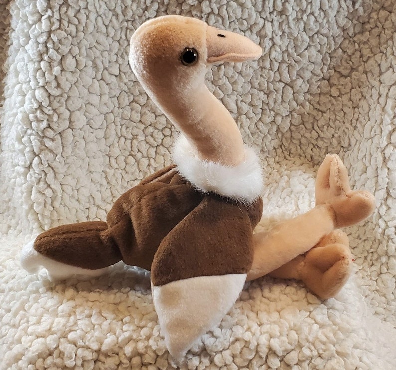 1997 Stretch the Ostrich Ty Beanie Babies Etsy