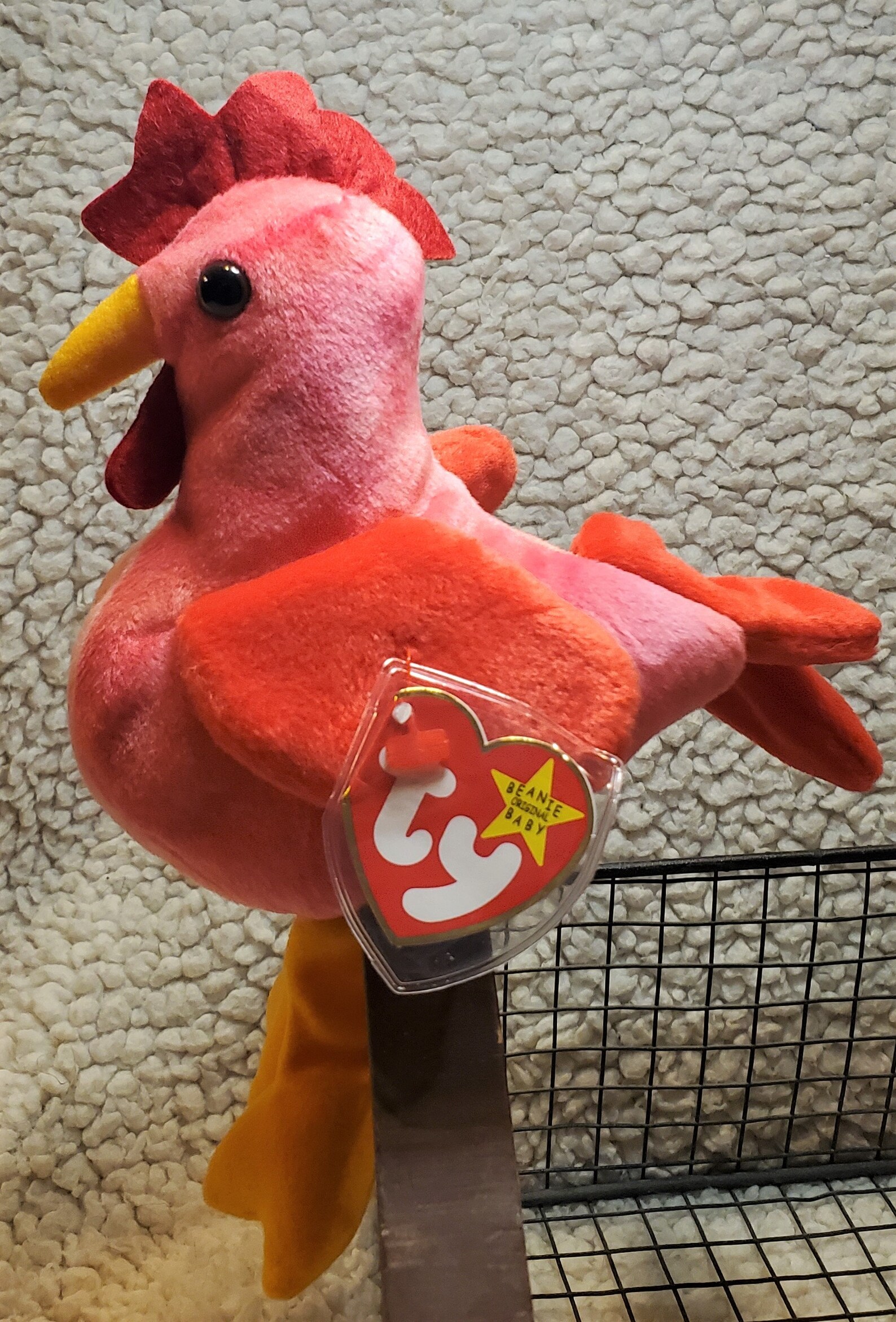 1996 Strut the Rooster Ty Beanie Babies Etsy