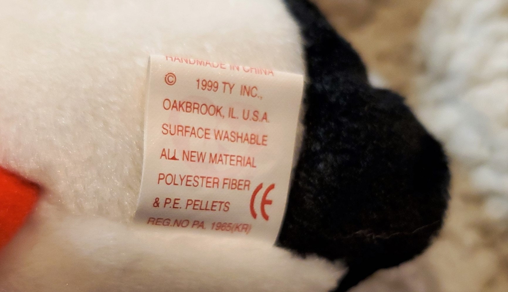 1998 Stilts the Stork Ty Beanie Babies Etsy