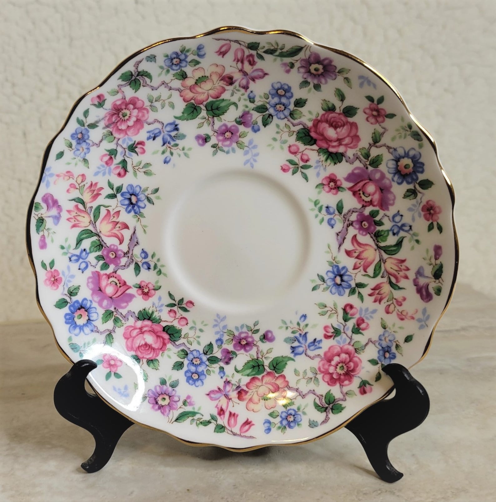 Crown Staffordshire springtime Fine Bone China Tea Etsy Crown Staffordshire springtime Fine Bone China Tea Etsy