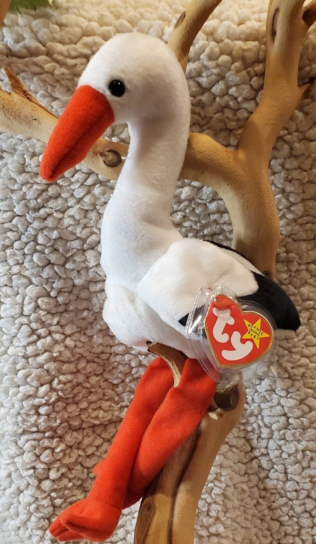 1998 Stilts the Stork Ty Beanie Babies Etsy