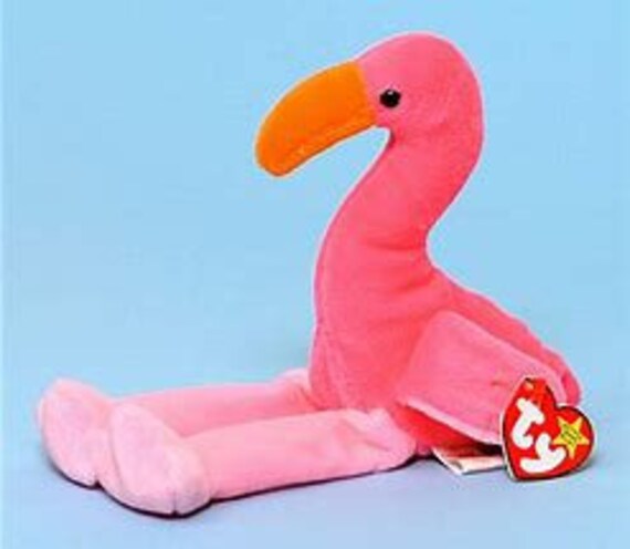 beanie babies flamingo