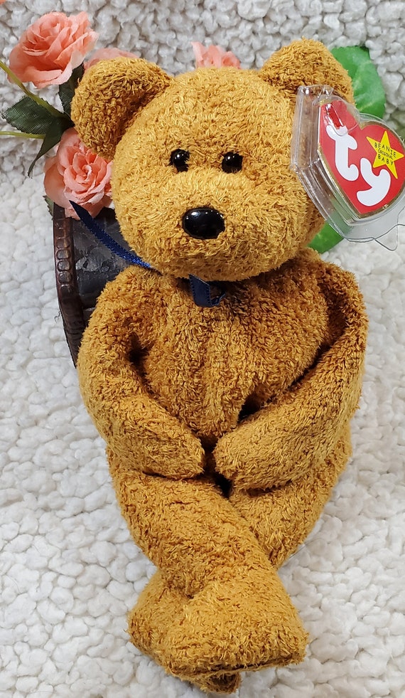 fuzz bear beanie baby
