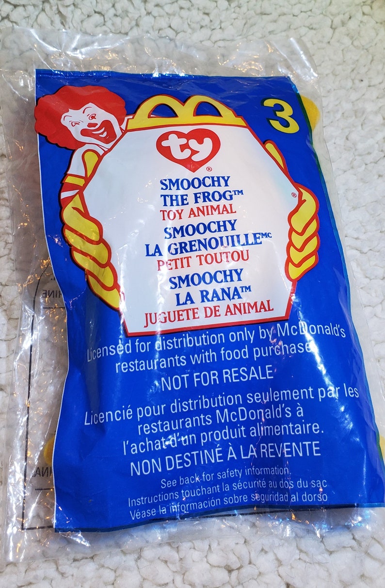 1997 Smoochy the Frog felt Mouth & Mini Smoochy the Frog Etsy