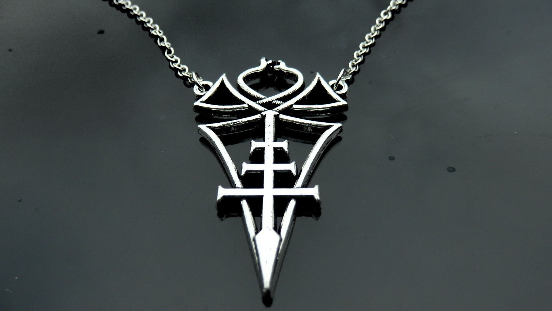 Unique Necklace of Belphegor's Official Sigil the - Etsy
