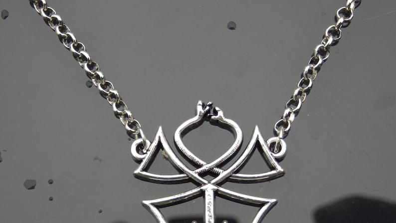 the sigillum blasfemiam divina.limited edition Unique necklace of Belphegor/'s official sigil
