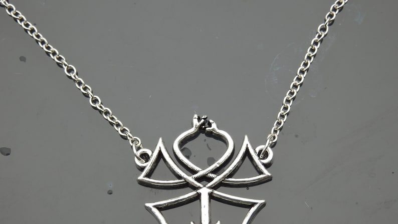 the sigillum blasfemiam divina.limited edition Unique necklace of Belphegor/'s official sigil
