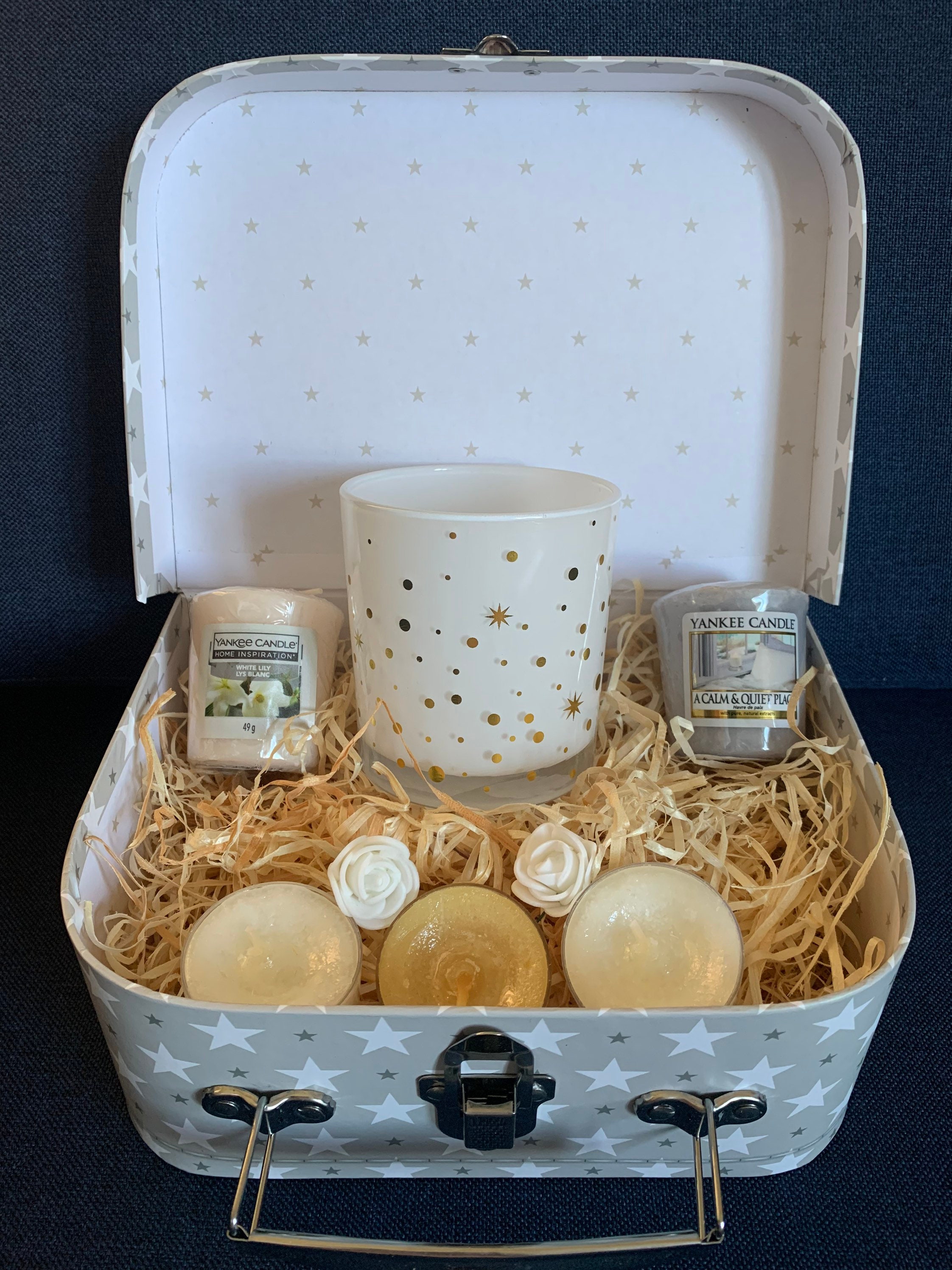 Small Yankee Candle Hamper Votive Holder Gift Set Great Etsy