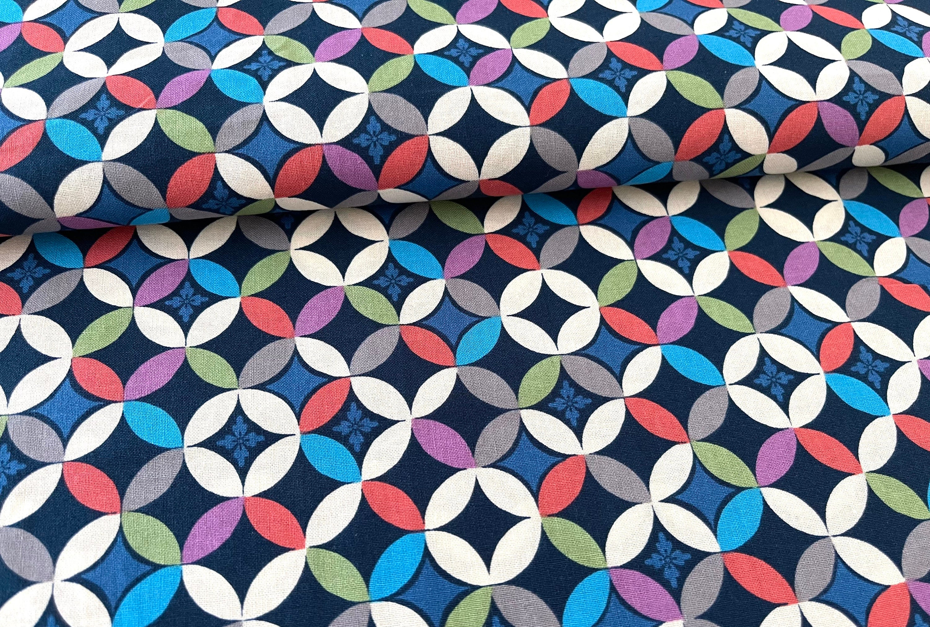 Shippo Pattern Japan Fabric Cotton Fabric Traditional - Etsy Canada