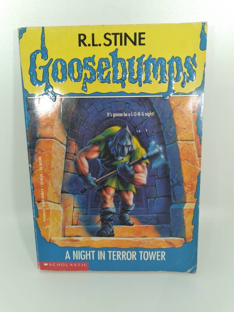 goosebumps a night in terror tower book goosebumps a night in terror tower book
