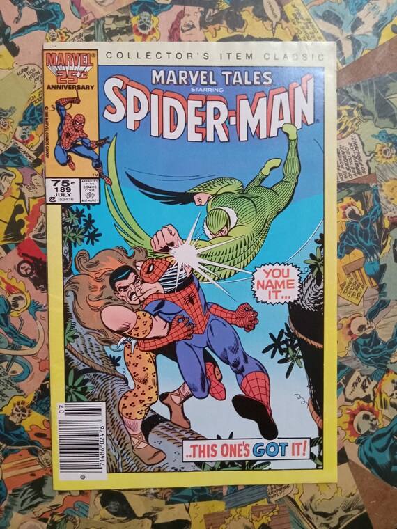 Marvel Tales Starring Spider-man #189 - Etsy