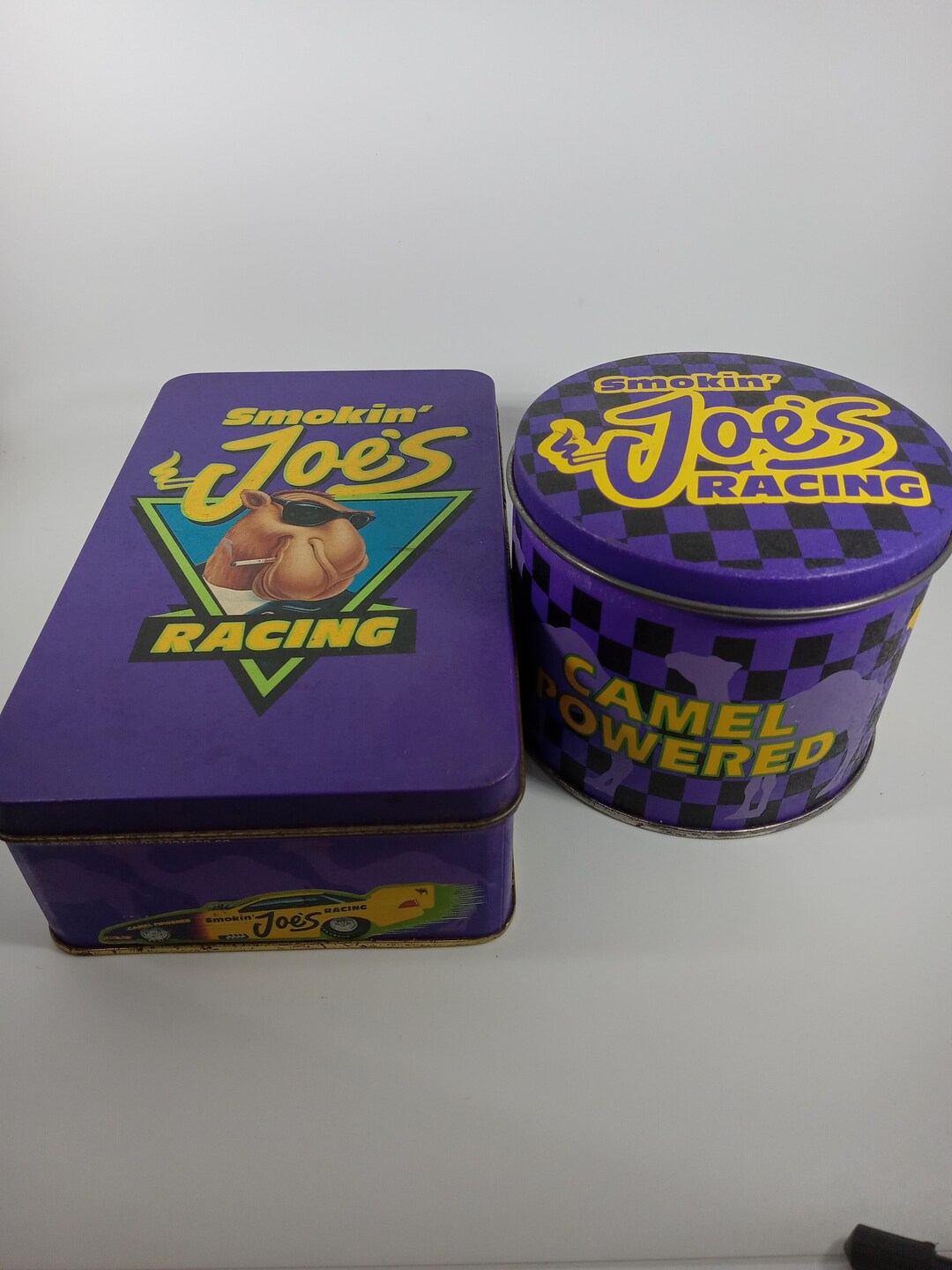 Camel Smokin' Joe's Racing Match Tin Lot Etsy