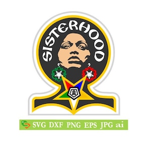 OES sisterhood,order of the eastern star,cut File, Silhouette Cricut, Jpeg,svg, eps, png, clip art