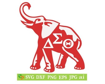 Free Free 79 Elephant Svg Delta Sigma Theta SVG PNG EPS DXF File