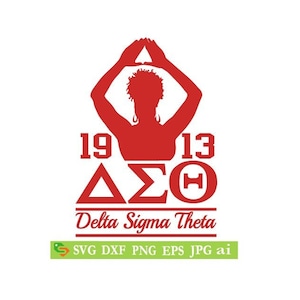 Delta Sigma Theta 1913 hand sign cut File, Silhouette,Cricut, Jpeg, svg,dfx, eps, png, clip art