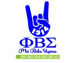 Phi Beta Sigma Svg Etsy