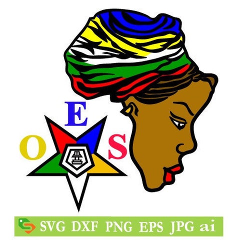OES African Woman Order of the Eastern Star Cut File - Etsy OES African Woman Order of the Eastern Star Cut File - Etsy