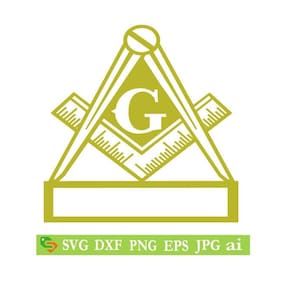 freemason,cut File, Silhouette,Cricut, Jpeg,svg, eps, png, clip art